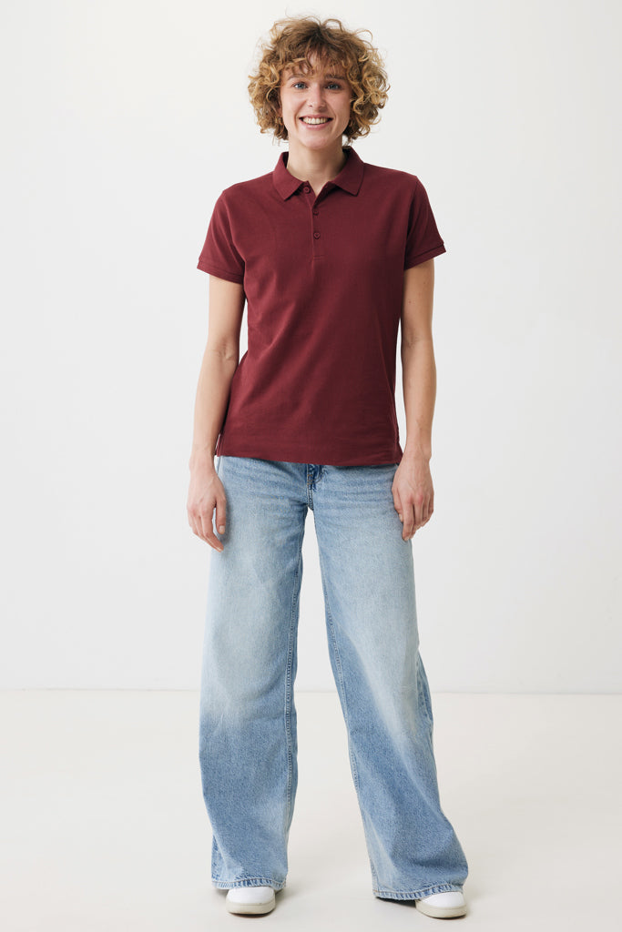 Load image into Gallery viewer, Yosemit women recycled cotton pique polo - Custom Wood Designs