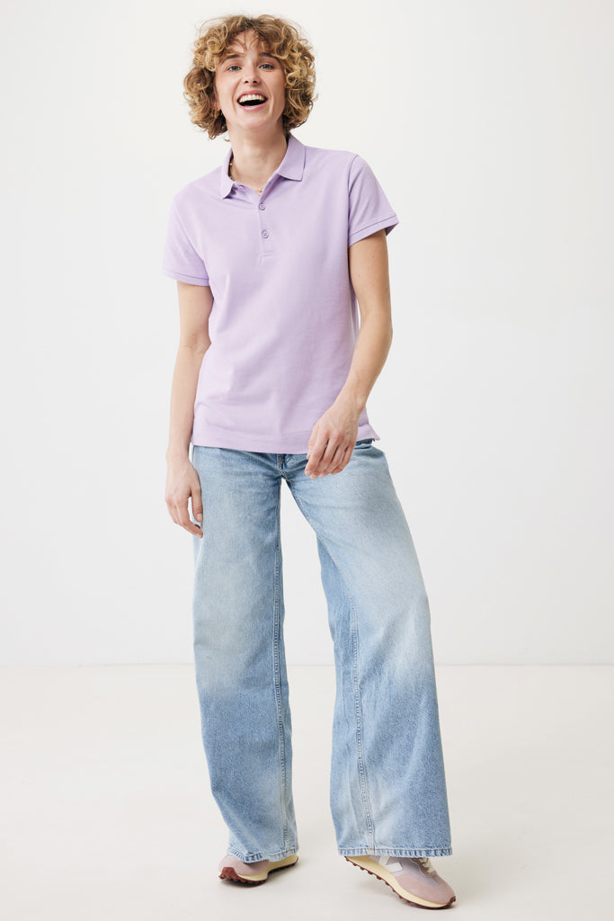 Load image into Gallery viewer, Yosemit women recycled cotton pique polo - Custom Wood Designs