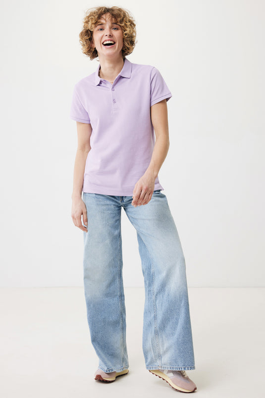 Yosemit women recycled cotton pique polo - Custom Wood Designs
