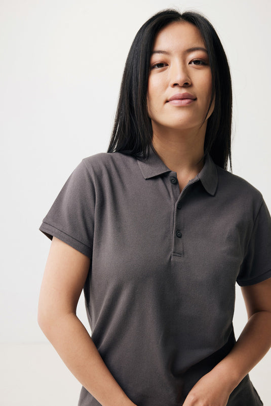 Yosemit women recycled cotton pique polo - Custom Wood Designs