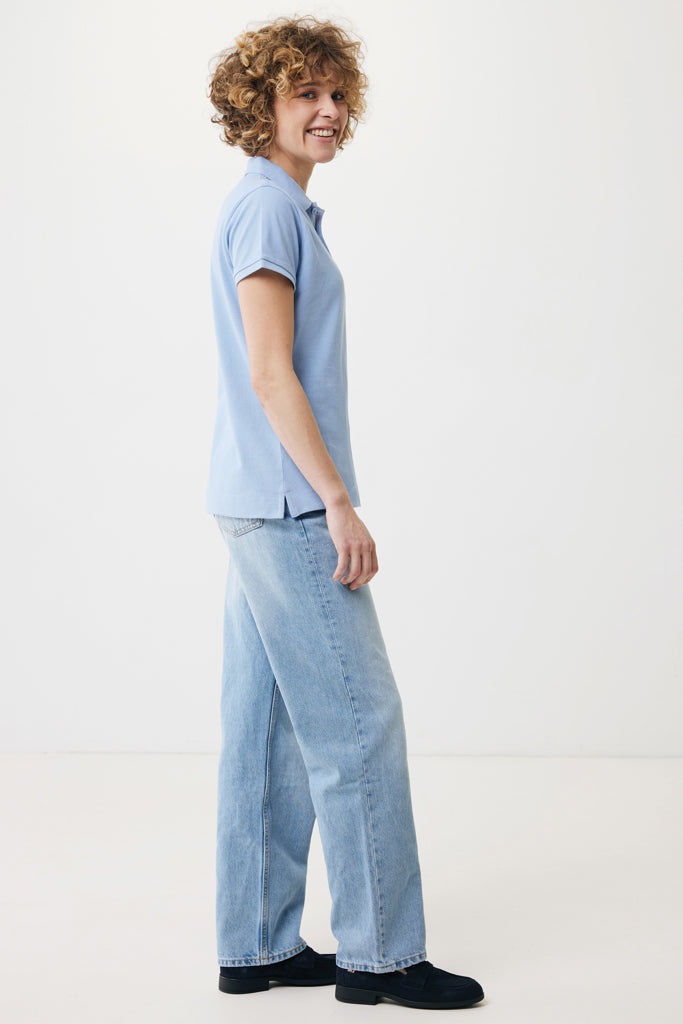 Load image into Gallery viewer, Yosemit women recycled cotton pique polo