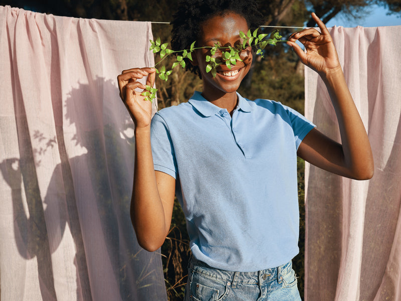 Load image into Gallery viewer, Yosemit women recycled cotton pique polo - Custom Wood Designs