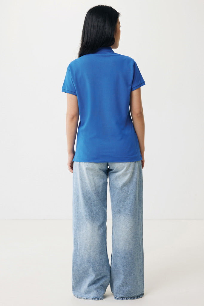 Load image into Gallery viewer, Yosemit women recycled cotton pique polo