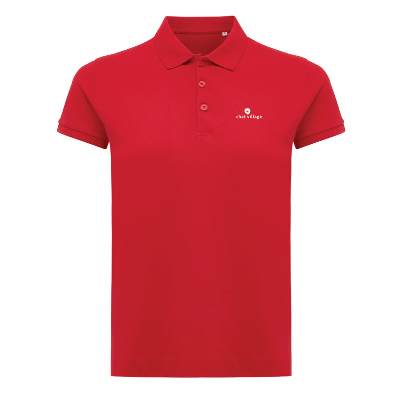 Load image into Gallery viewer, Yosemit women recycled cotton pique polo - Custom Wood Designs