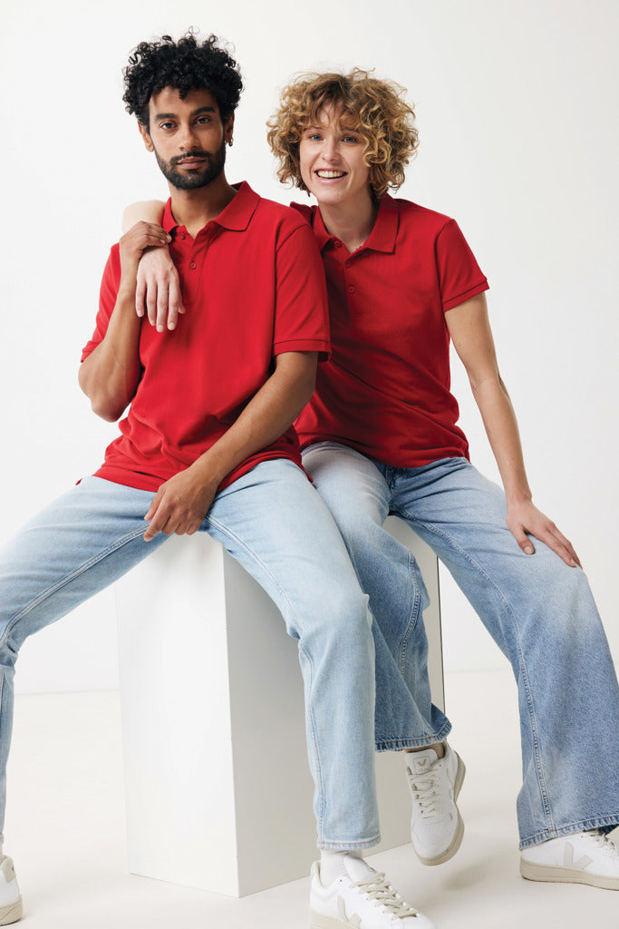 Load image into Gallery viewer, Yosemit women recycled cotton pique polo - Custom Wood Designs