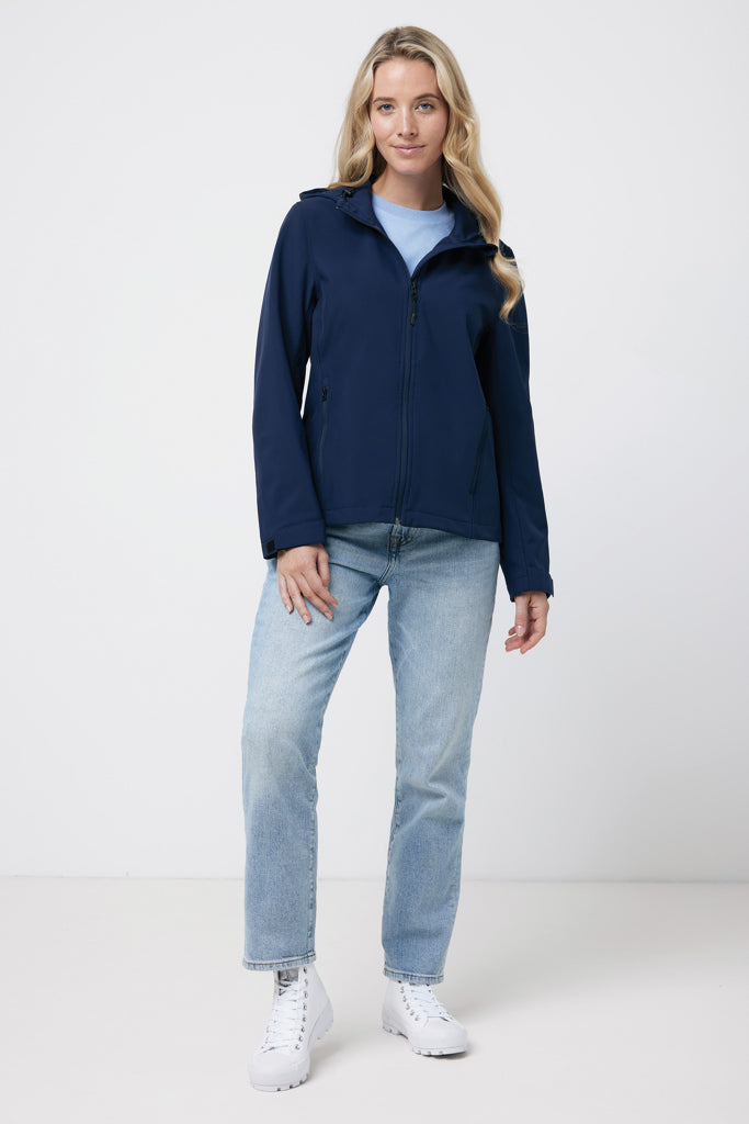 Load image into Gallery viewer, IMakal women recycled polyester soft shell jacket - Custom Wood Designs