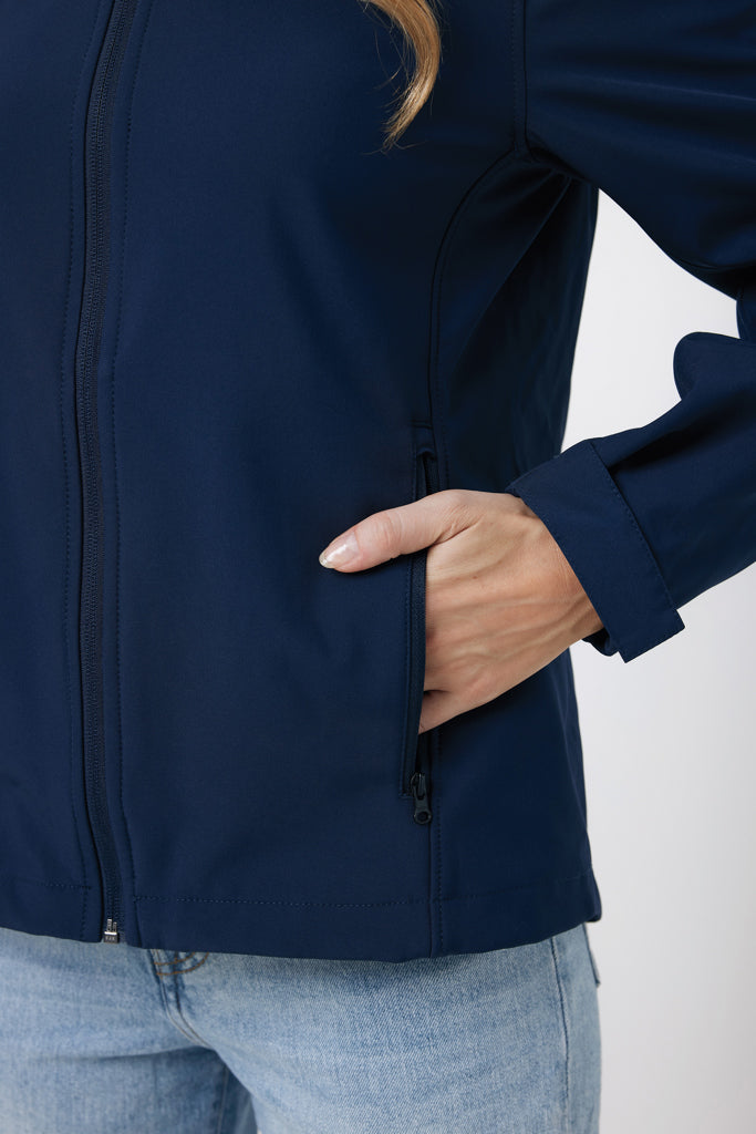 Load image into Gallery viewer, IMakal women recycled polyester soft shell jacket - Custom Wood Designs