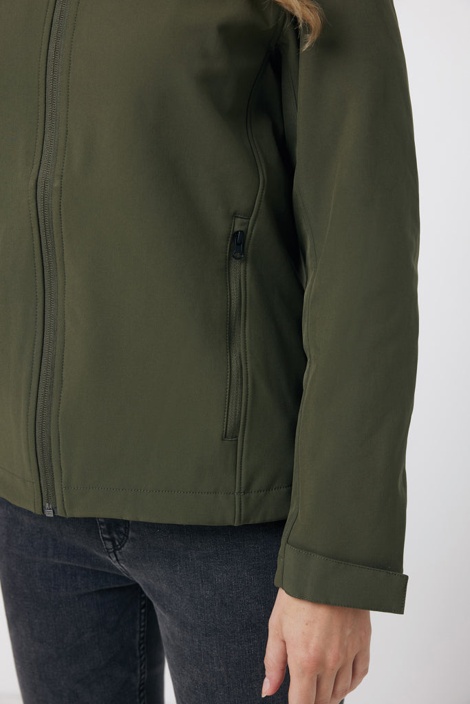 Load image into Gallery viewer, IMakal women recycled polyester soft shell jacket - Custom Wood Designs