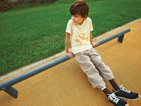 Kol kids lightweight recycled cotton t-shirt - Custom Wood Designs