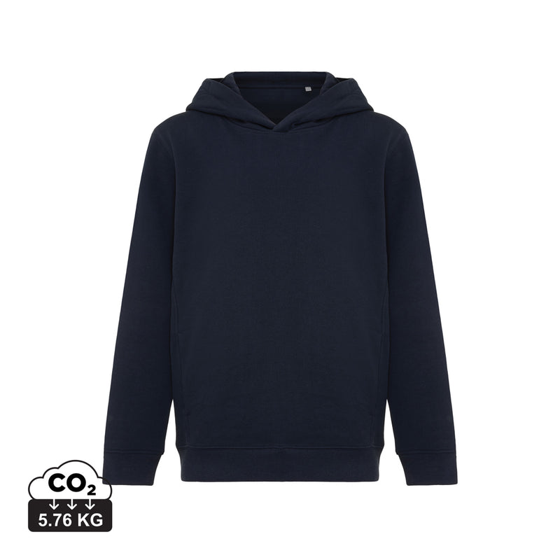 Load image into Gallery viewer, Kids recycled cotton hoodie with sidepockets
