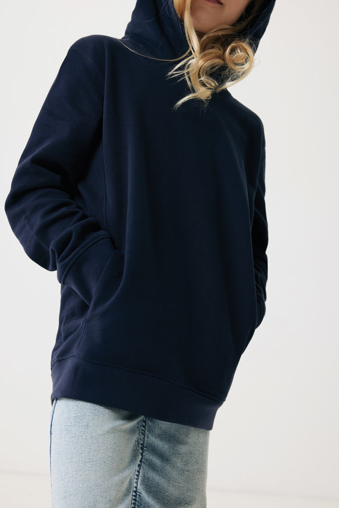 Load image into Gallery viewer, Kids recycled cotton hoodie with sidepockets - Custom Wood Designs
