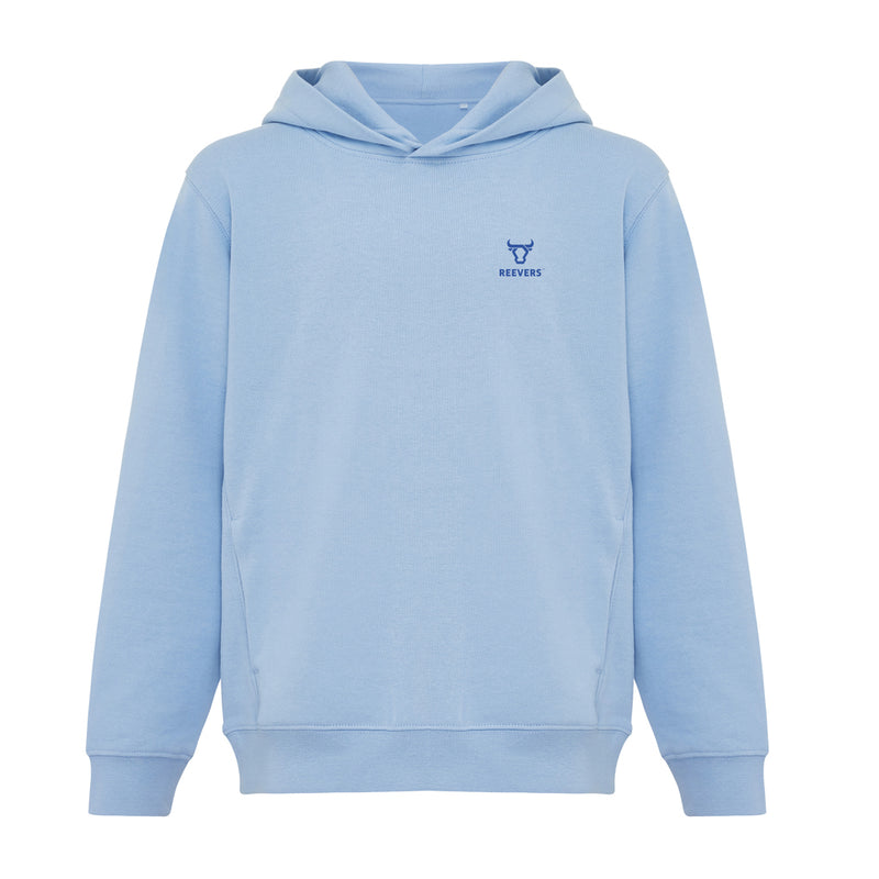 Load image into Gallery viewer, Kids recycled cotton hoodie with sidepockets