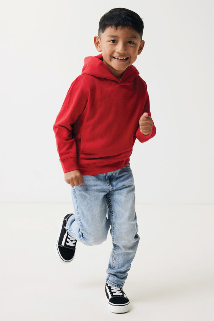 Load image into Gallery viewer, Kids recycled cotton hoodie with sidepockets - Custom Wood Designs