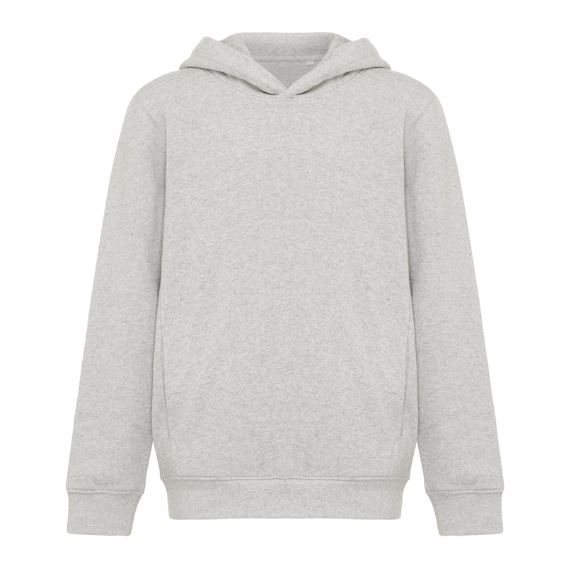 Load image into Gallery viewer, Kids recycled cotton hoodie with sidepockets