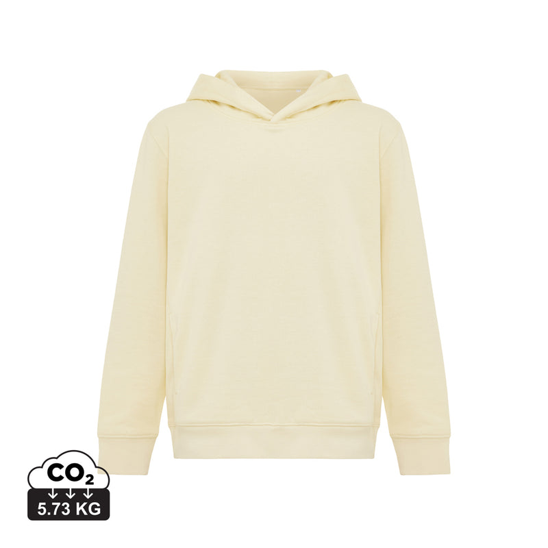 Load image into Gallery viewer, Kids recycled cotton hoodie with sidepockets