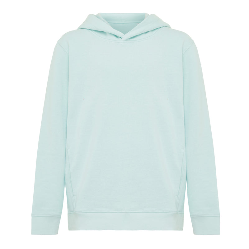 Load image into Gallery viewer, Kids recycled cotton hoodie with sidepockets
