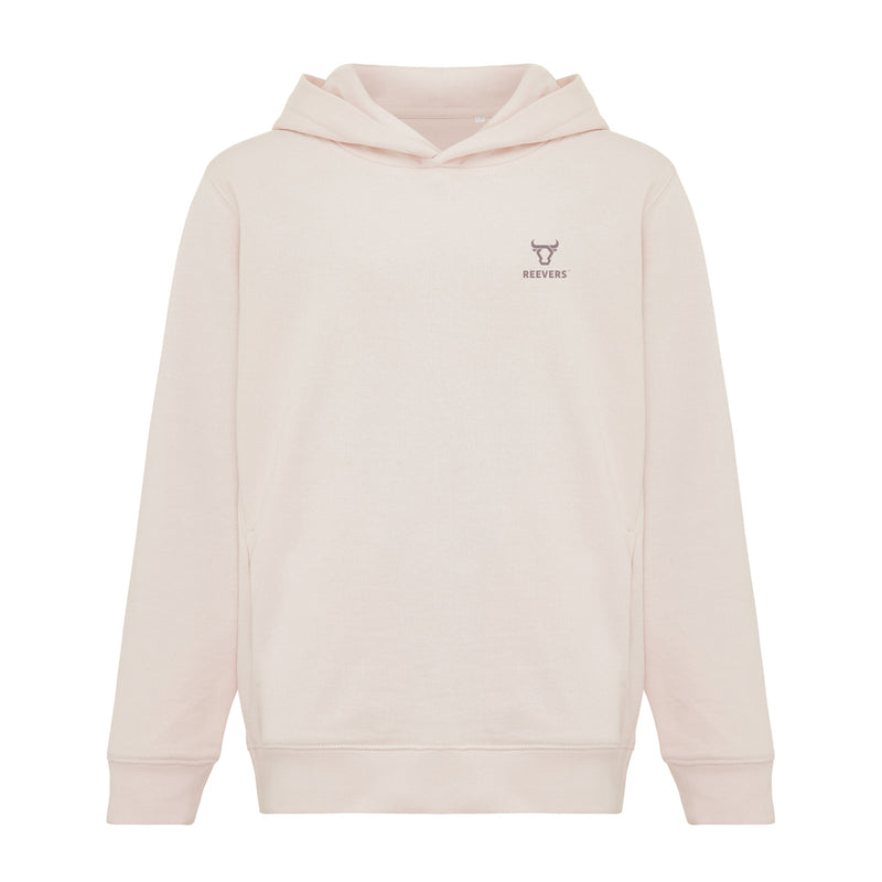 Load image into Gallery viewer, Kids recycled cotton hoodie with sidepockets