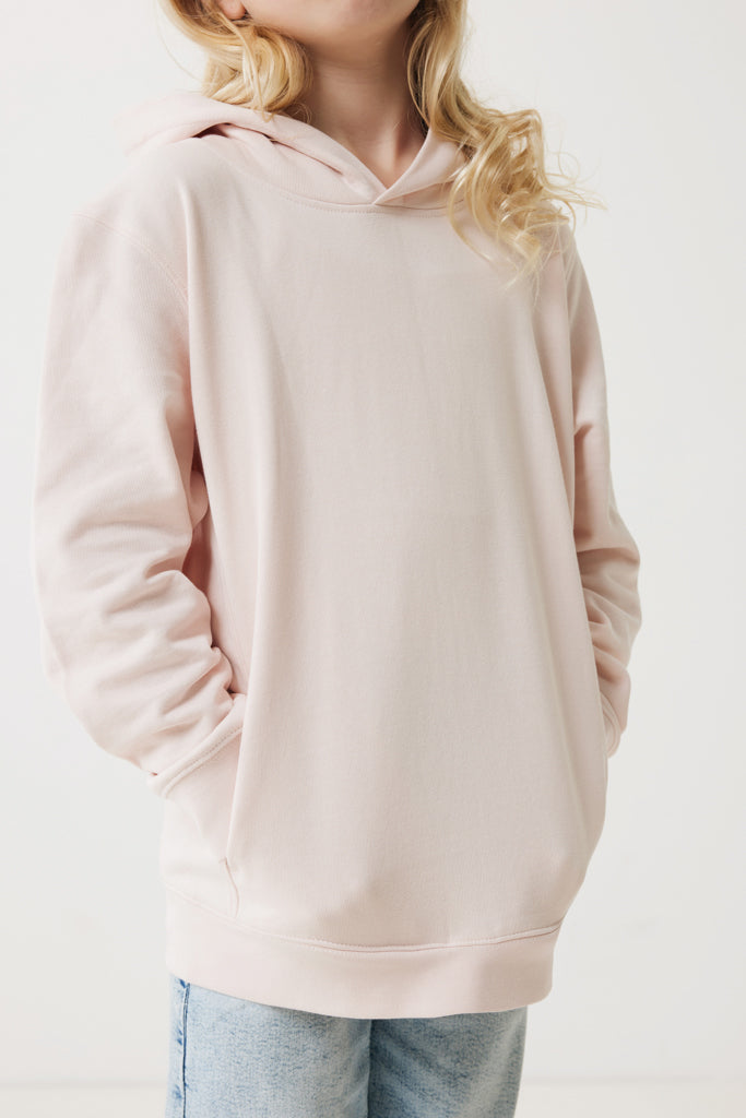 Load image into Gallery viewer, Kids recycled cotton hoodie with sidepockets