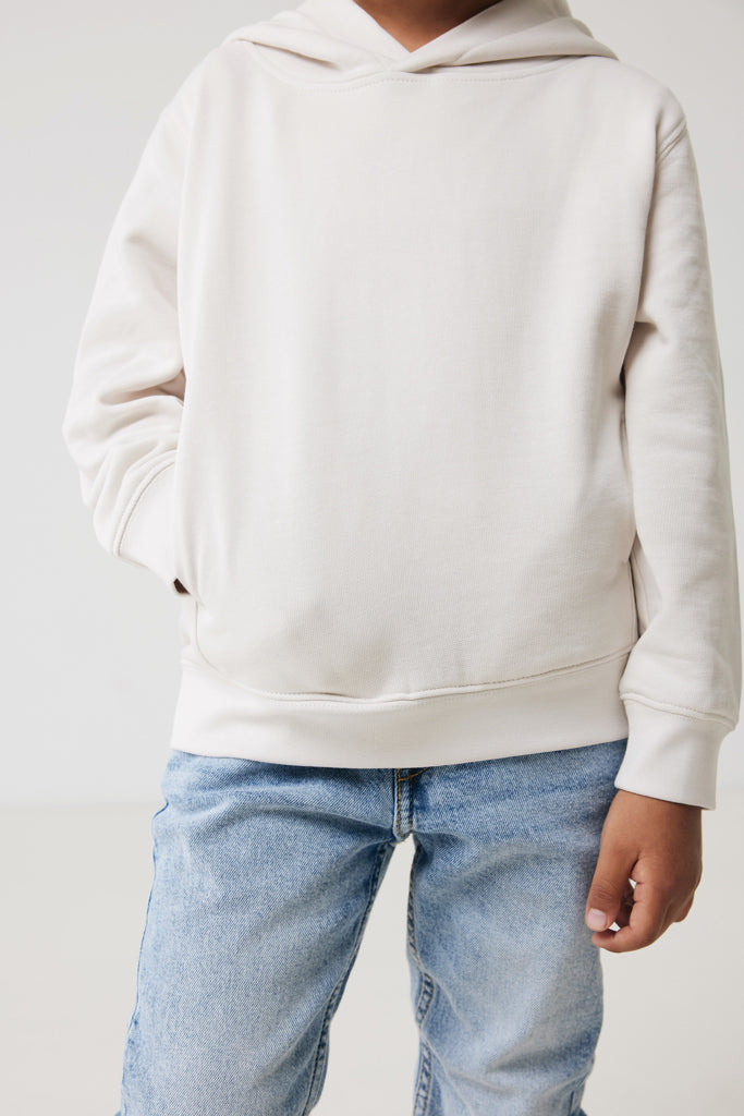 Load image into Gallery viewer, Kids recycled cotton hoodie with sidepockets