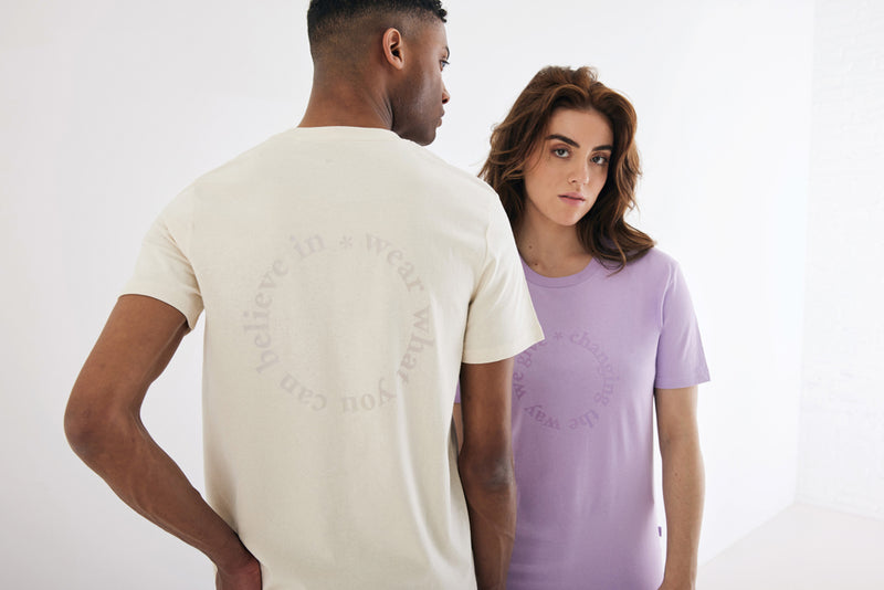 Load image into Gallery viewer, Manue recycled cotton t-shirt undyed - Custom Wood Designs