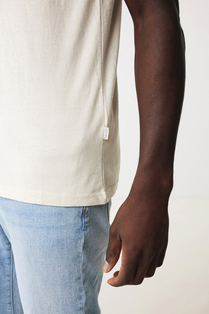 Load image into Gallery viewer, Manue recycled cotton t-shirt undyed - Custom Wood Designs