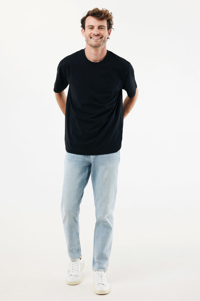 Load image into Gallery viewer, Nikko heavyweight recycled cotton t-shirt - Custom Wood Designs Nikko heavyweight recycled cotton t-shirt