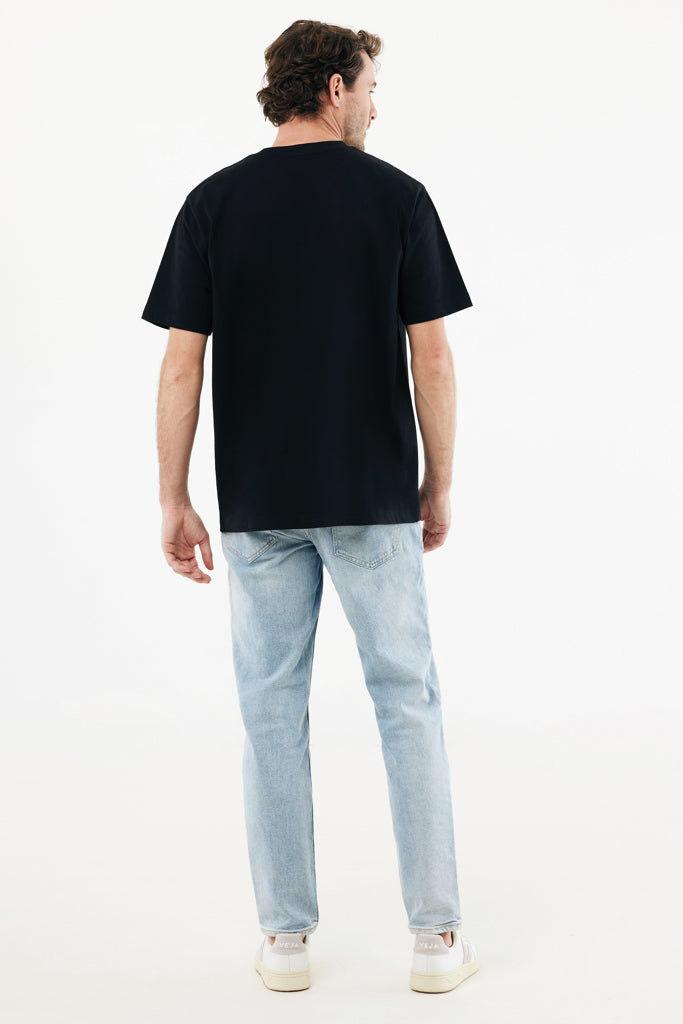 Load image into Gallery viewer, Nikko heavyweight recycled cotton t-shirt - Custom Wood Designs Nikko heavyweight recycled cotton t-shirt