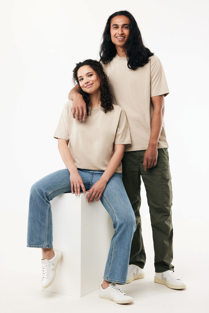 Load image into Gallery viewer, Nikko heavyweight recycled cotton t-shirt - Custom Wood Designs Nikko heavyweight recycled cotton t-shirt