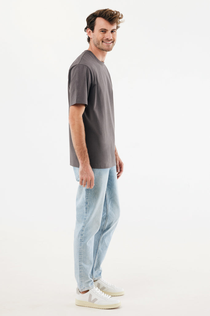 Load image into Gallery viewer, Nikko heavyweight recycled cotton t-shirt - Custom Wood Designs Nikko heavyweight recycled cotton t-shirt