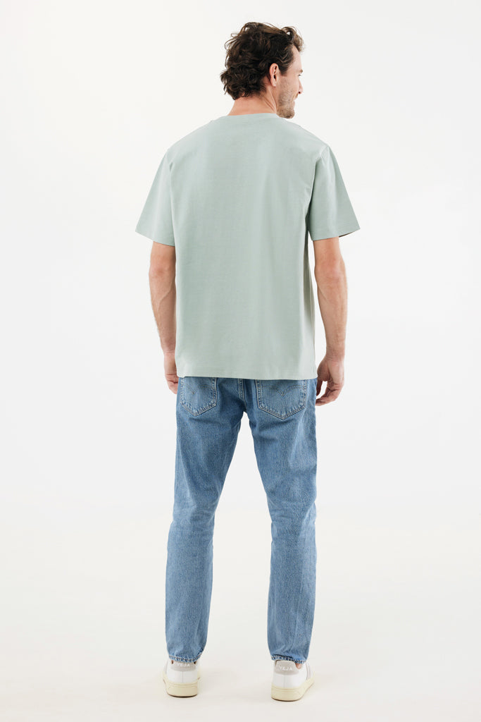 Load image into Gallery viewer, Nikko heavyweight recycled cotton t-shirt - Custom Wood Designs Nikko heavyweight recycled cotton t-shirt