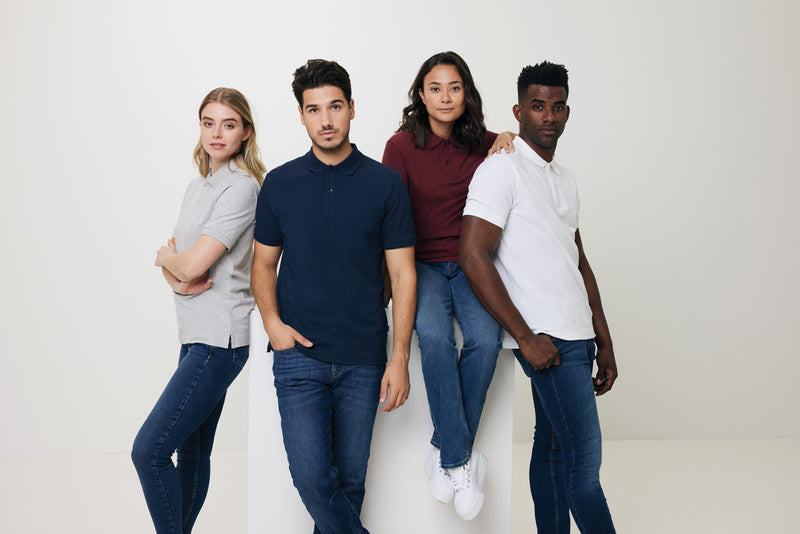 Load image into Gallery viewer, Yosemit recycled cotton pique polo - Custom Wood Designs