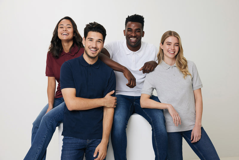 Load image into Gallery viewer, Yosemit recycled cotton pique polo - Custom Wood Designs