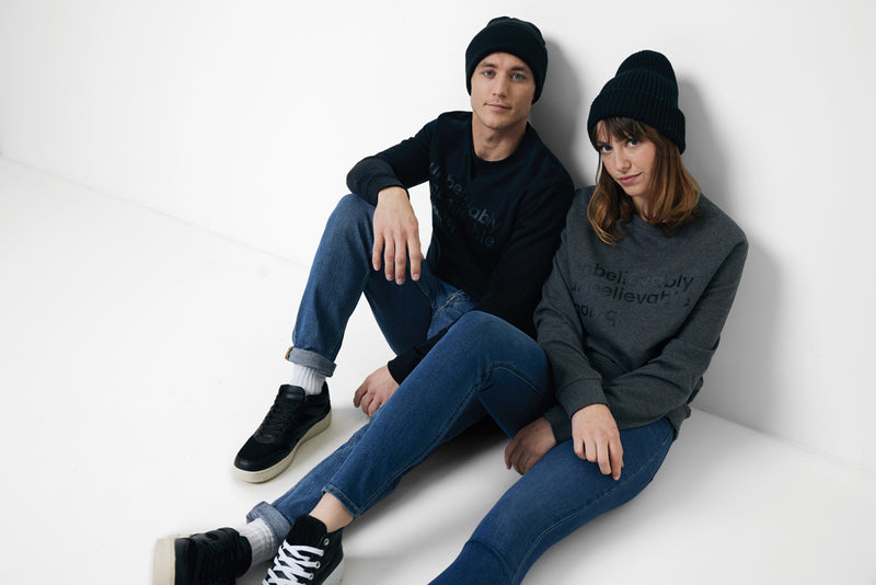 Load image into Gallery viewer, Zio recycled cotton crew neck - Custom Wood Designs