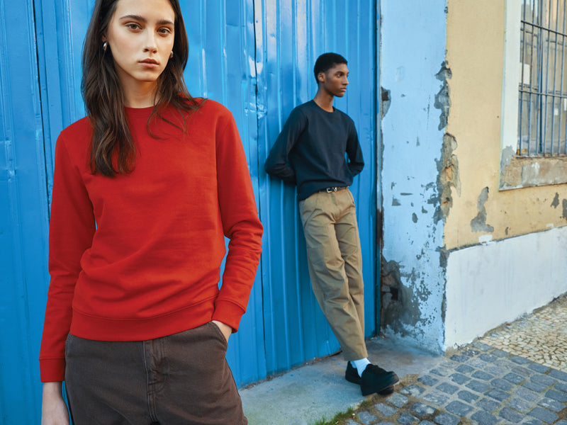 Load image into Gallery viewer, Zio recycled cotton crew neck - Custom Wood Designs