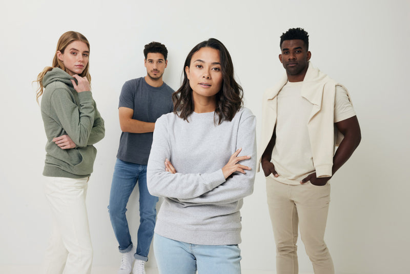 Load image into Gallery viewer, Denal recycled cotton crew neck undyed - Custom Wood Designs