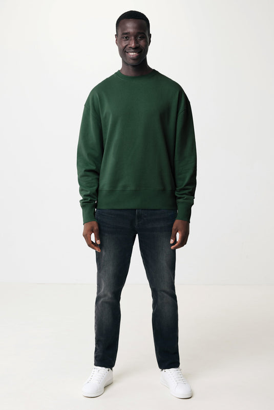 Kruge relaxed recycled cotton crew neck - Custom Wood Designs
