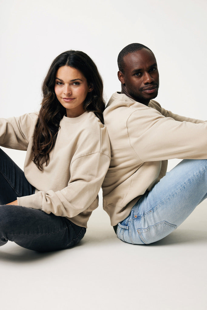 Load image into Gallery viewer, Kruge relaxed recycled cotton crew neck - Custom Wood Designs