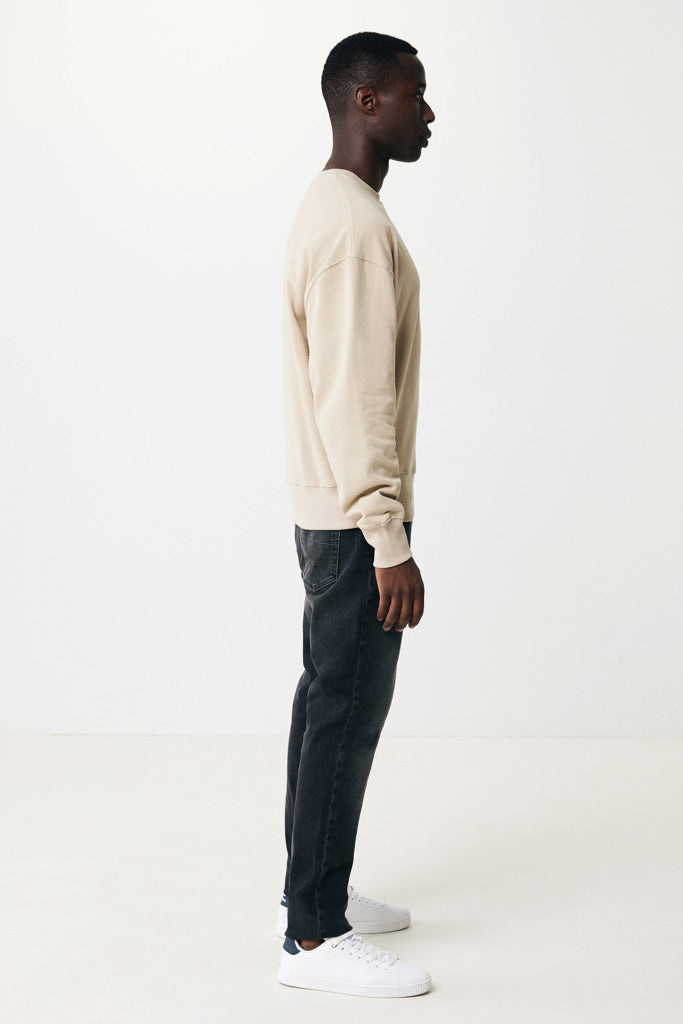 Load image into Gallery viewer, Kruge relaxed recycled cotton crew neck - Custom Wood Designs
