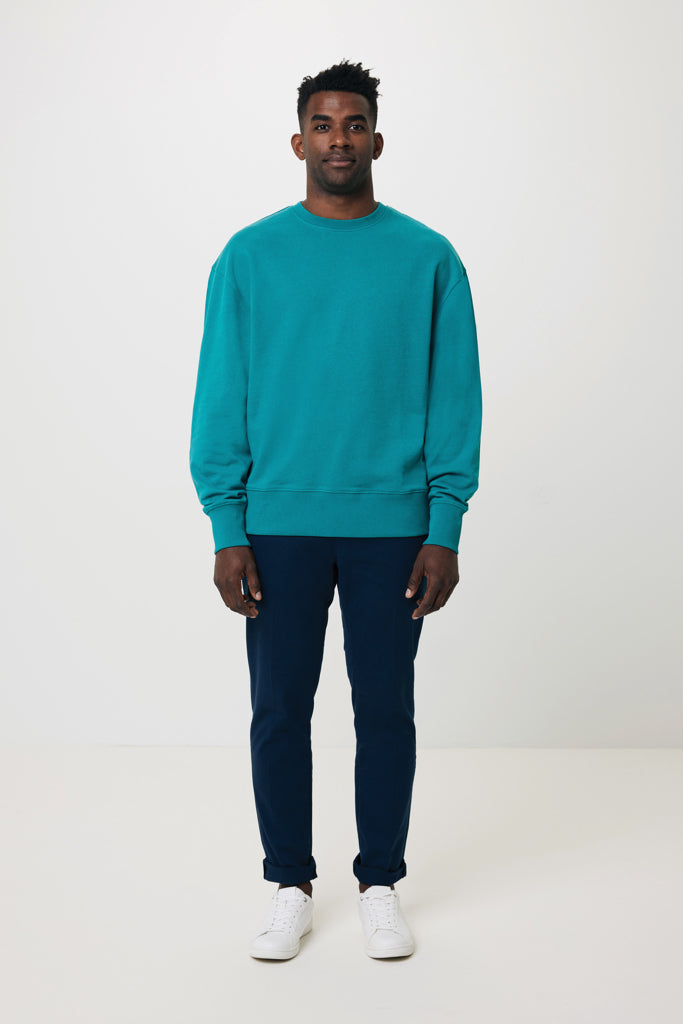 Load image into Gallery viewer, Kruge relaxed recycled cotton crew neck - Custom Wood Designs