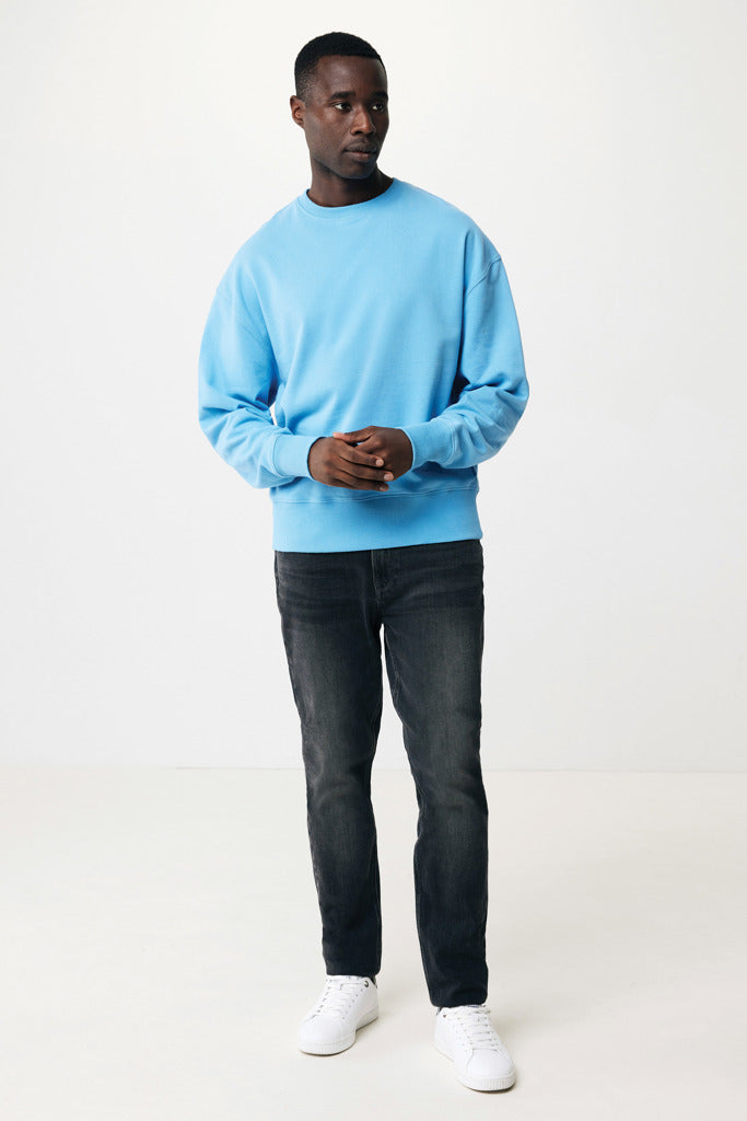 Load image into Gallery viewer, Kruge relaxed recycled cotton crew neck - Custom Wood Designs