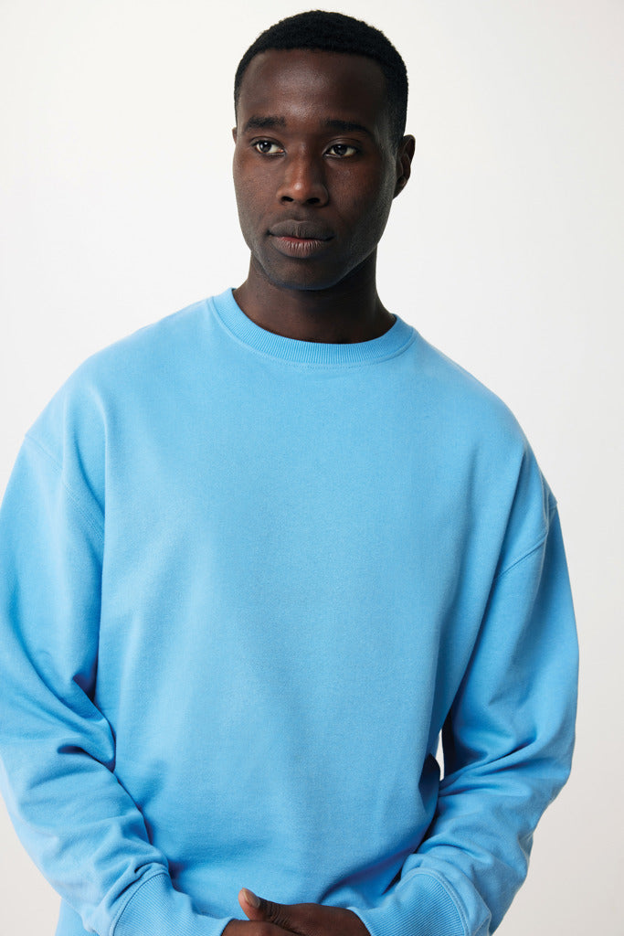 Load image into Gallery viewer, Kruge relaxed recycled cotton crew neck - Custom Wood Designs