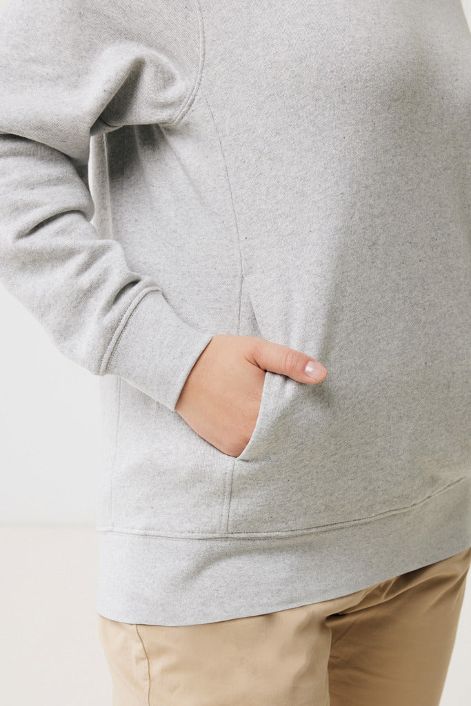 Load image into Gallery viewer, Recycled cotton hoodie with sidepockets - Custom Wood Designs