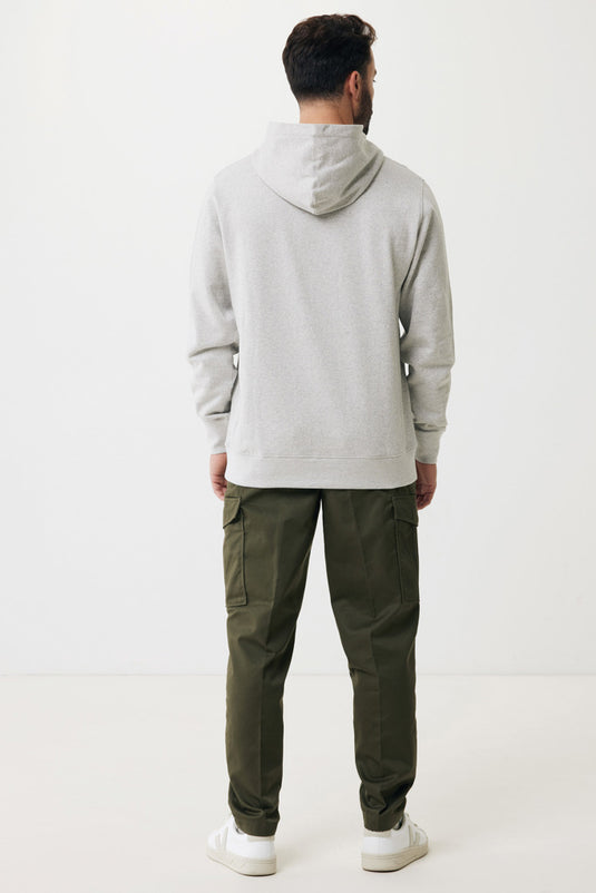 Recycled cotton hoodie with sidepockets - Custom Wood Designs