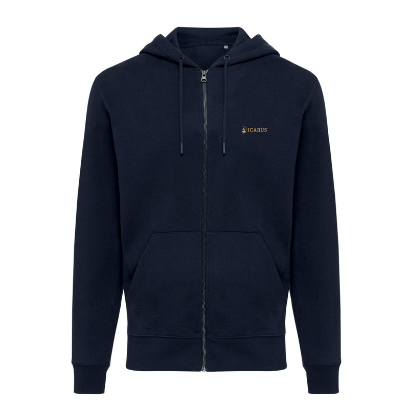 Load image into Gallery viewer, Abisk recycled cotton zip through hoodie - Custom Wood Designs