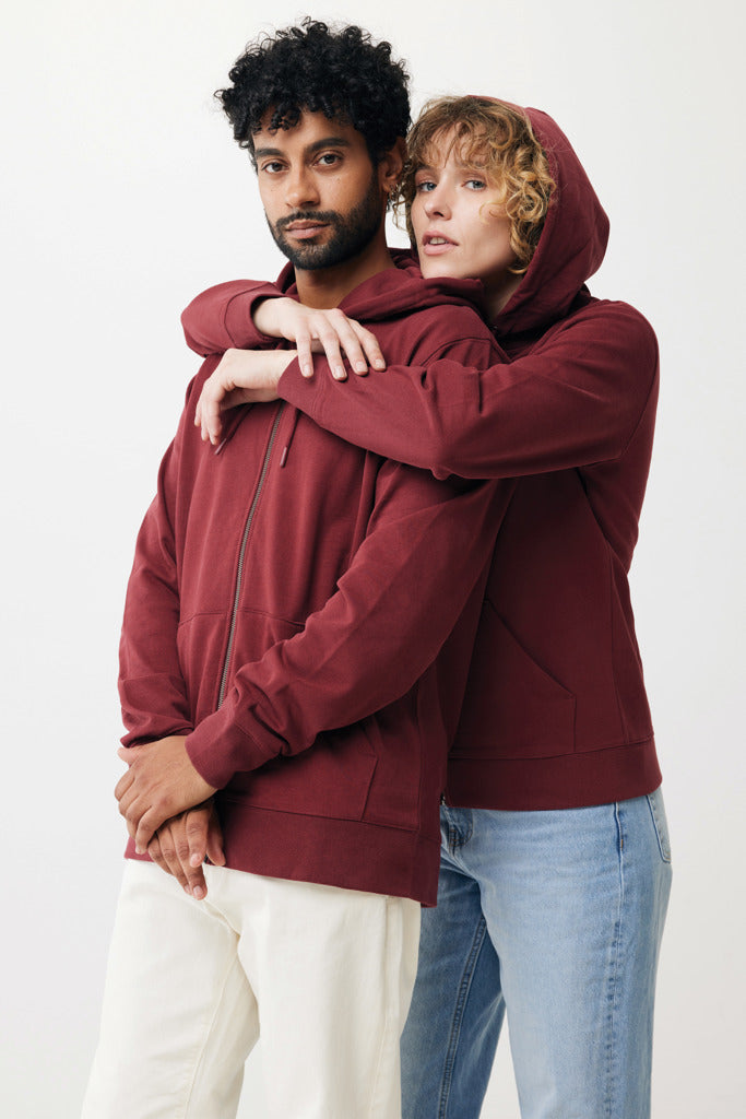Load image into Gallery viewer, Abisk recycled cotton zip through hoodie - Custom Wood Designs