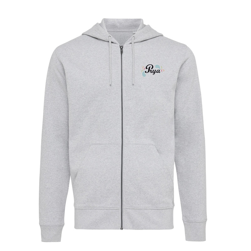 Load image into Gallery viewer, Abisk recycled cotton zip through hoodie - Custom Wood Designs