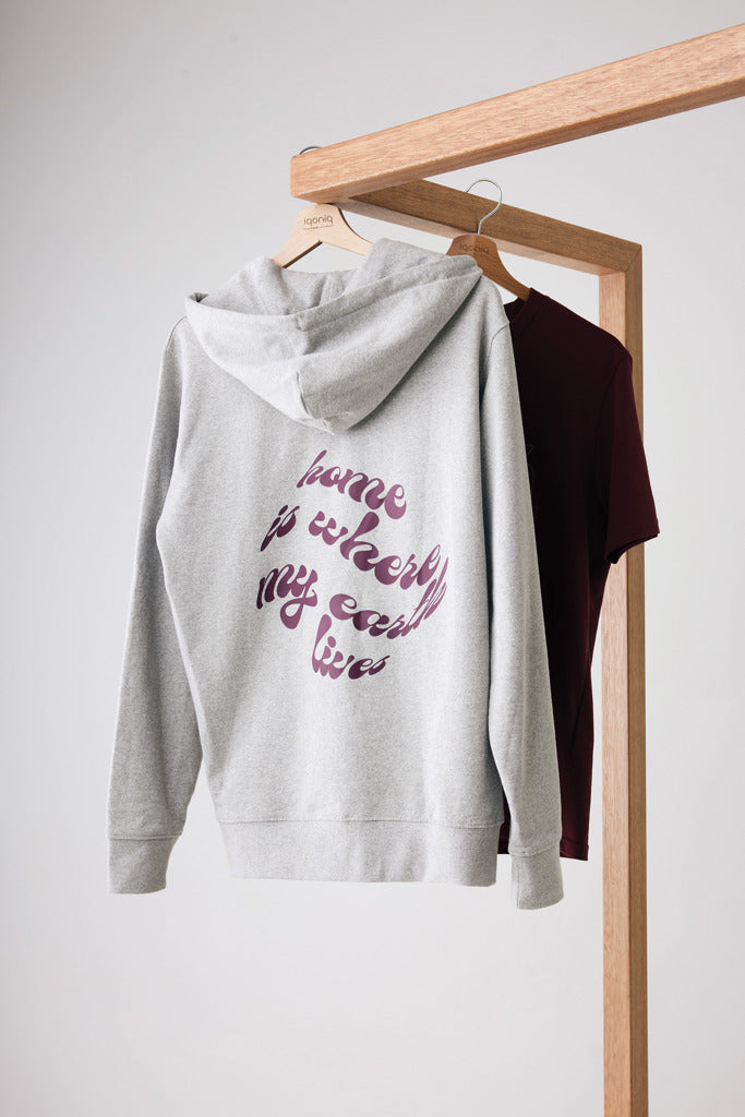 Load image into Gallery viewer, Abisk recycled cotton zip through hoodie - Custom Wood Designs