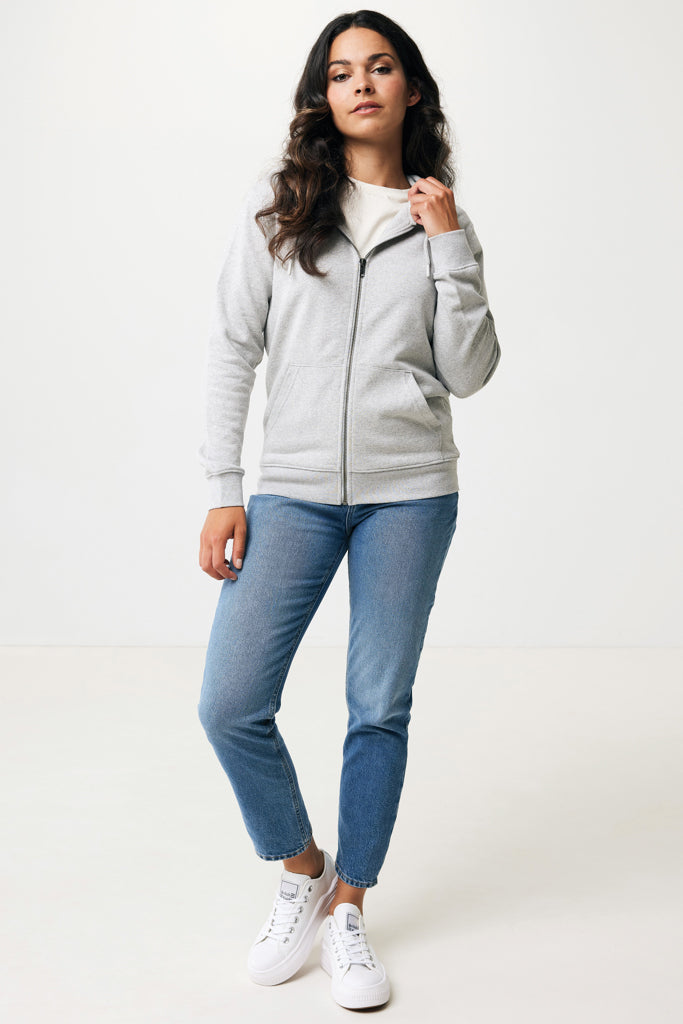 Load image into Gallery viewer, Abisk recycled cotton zip through hoodie - Custom Wood Designs