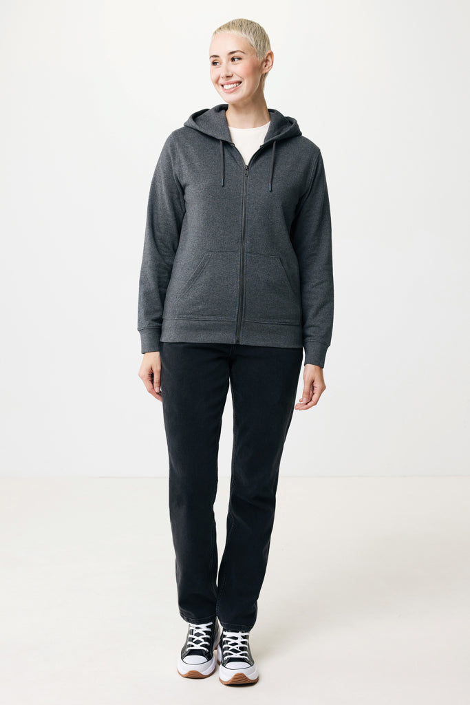 Load image into Gallery viewer, Abisk recycled cotton zip through hoodie - Custom Wood Designs