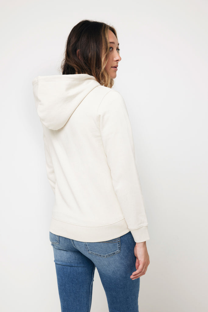 Load image into Gallery viewer, Abisk recycled cotton zip through hoodie - Custom Wood Designs